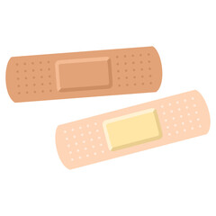 Illustration of Adhesive Bandages