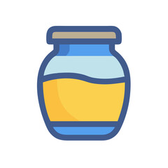  Ghee Jar Graphic for Health Benefits