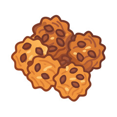  Granola Cluster Graphic for Breakfast