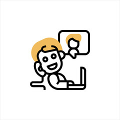 man with mobile phone