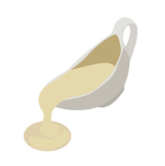 mayonnaise in bowl. Mayonnaise sauce in bowl 