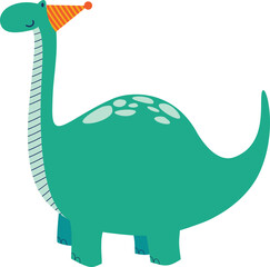 Cute Birthday Dinosaurs