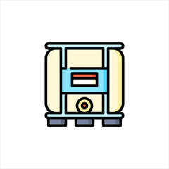vector illustration of a computer icon