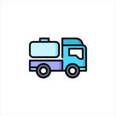 truck icon vector illustration
