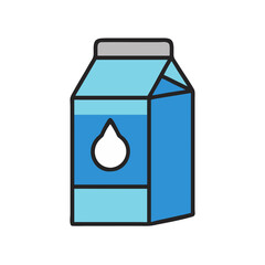  Milk Carton Icon for Dairy Products