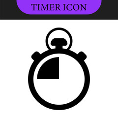 Timer and stopwatch vector icons set. Countdown timer vector icons. Time management. Deadline, punctuality and time management and optimization Countdown 5, 10, 20, 30, 60 minutes. Vector illustration