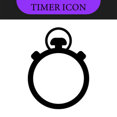 Timer and stopwatch vector icons set. Countdown timer vector icons. Time management. Deadline, punctuality and time management and optimization Countdown 5, 10, 20, 30, 60 minutes. Vector illustration