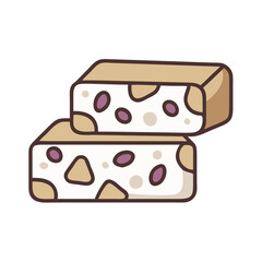  Nougat Icon for Sweet Creations