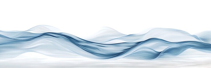 Obraz premium 4 white circular water ripples, vector graphics, simple design, white background