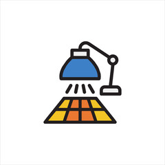 illustration of a lamp