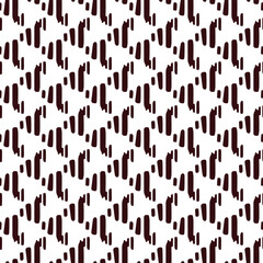 Minimalistic Black and White Abstract Pattern With Irregular Geometric Shapes 