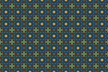 Seamless Tile Geometric Wallpaper Shape Symmetric Art Perspective Template Textile Graphic Fabric Visual Luxury Texture Endless Design Interior Digital Background Cloth Decoration Fashion Pattern.