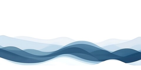 A large, blue wave with white foam and a white background