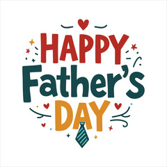 Happy Father's Day Lettering – Elegant Holiday Typography