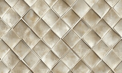 A high-resolution texture of diamond plate, a seamless pattern in a silver color with fine line patterns.