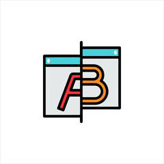 vector illustration of a clipboard