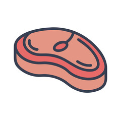  Pork Chop Icon for Gourmet Meals
