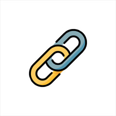 Obraz premium vector metal chain