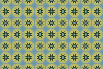 Seamless Tile Geometric Wallpaper Shape Symmetric Art Perspective Template Textile Graphic Fabric Visual Luxury Texture Endless Design Interior Digital Background Cloth Decoration Fashion Pattern.