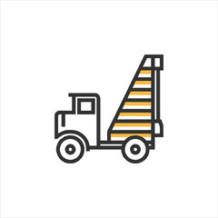 forklift truck icon