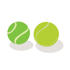 Tennis ball.Tennis ball flat icon