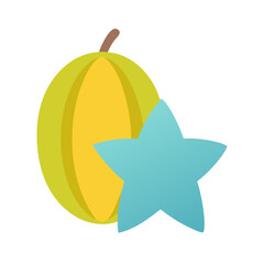  Stylish Star Fruit Representation for Salads