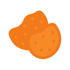  Sweet Potato Chip Icon for Snacks