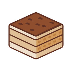  Tiramisu Icon for Italian Cuisine