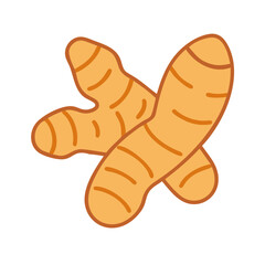  Turmeric Root Graphic for Spices