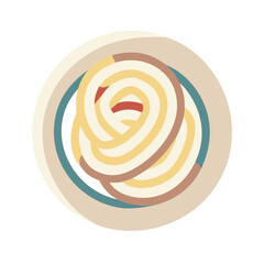  Udon Noodles Icon for Comfort Food