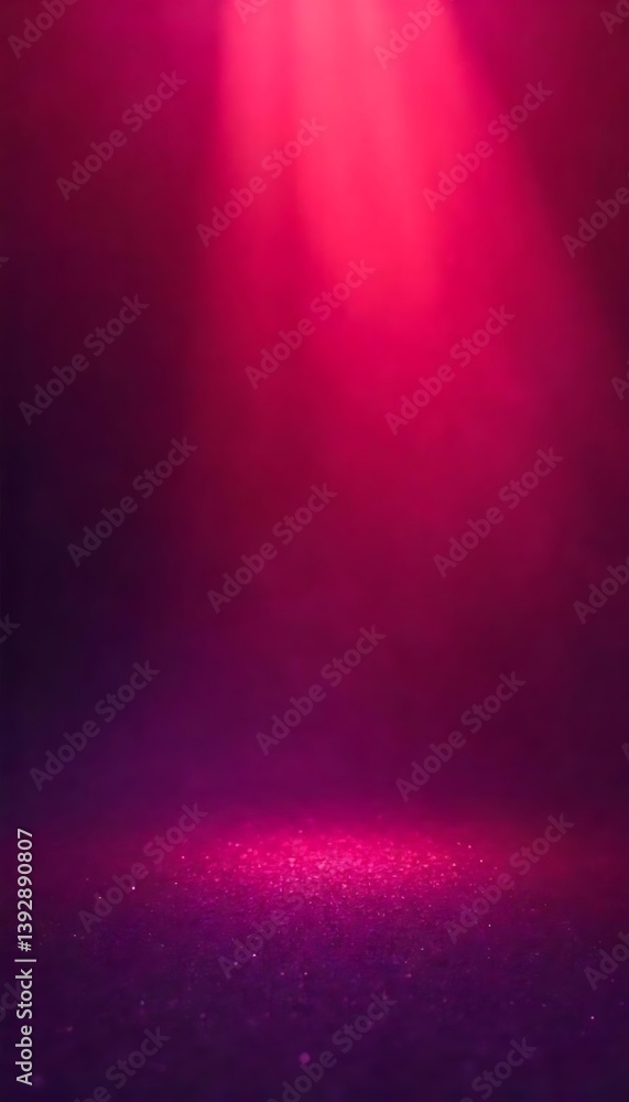 Poster generative ai red light sparkling glitter background design material