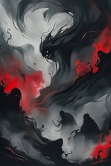 Veil of Shadows: The Haunting Spirits of the Mist Realm