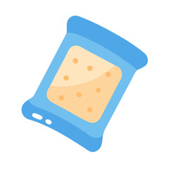  Yeast Packet Vector for Bread Making