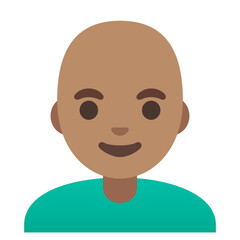 Bald Man Emoji
