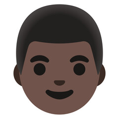 Man Emoji (Dark Skin Tone)

