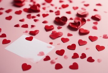 greeting background red template design border hearts copy space hand card watercolor pink drawn a paint decor art water love decoration colours valentine heart brushstroke illustration 14 romantic