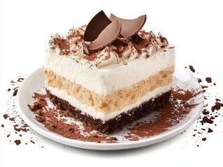 piece of chocolate cake