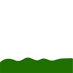 Flat Style Bottom Border