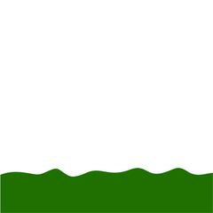 Flat Style Bottom Border