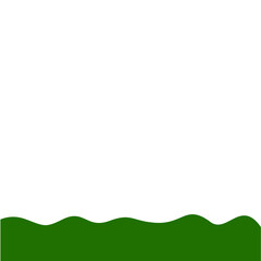 Flat Style Bottom Border