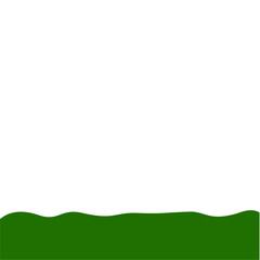 Flat Style Bottom Border