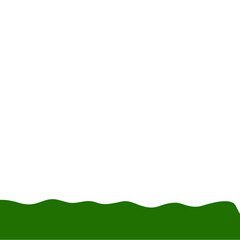 Flat Style Bottom Border