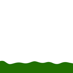 Flat Style Bottom Border