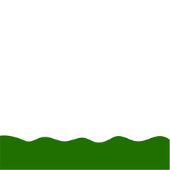 Flat Style Bottom Border