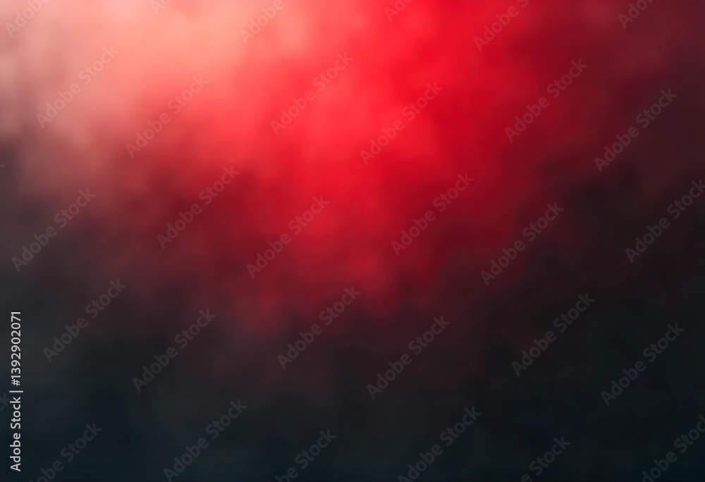 Poster generative ai illustration of a dark red smoky gradient abstract background