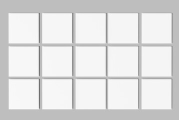 Smartphone Social Media post Blank Mockup