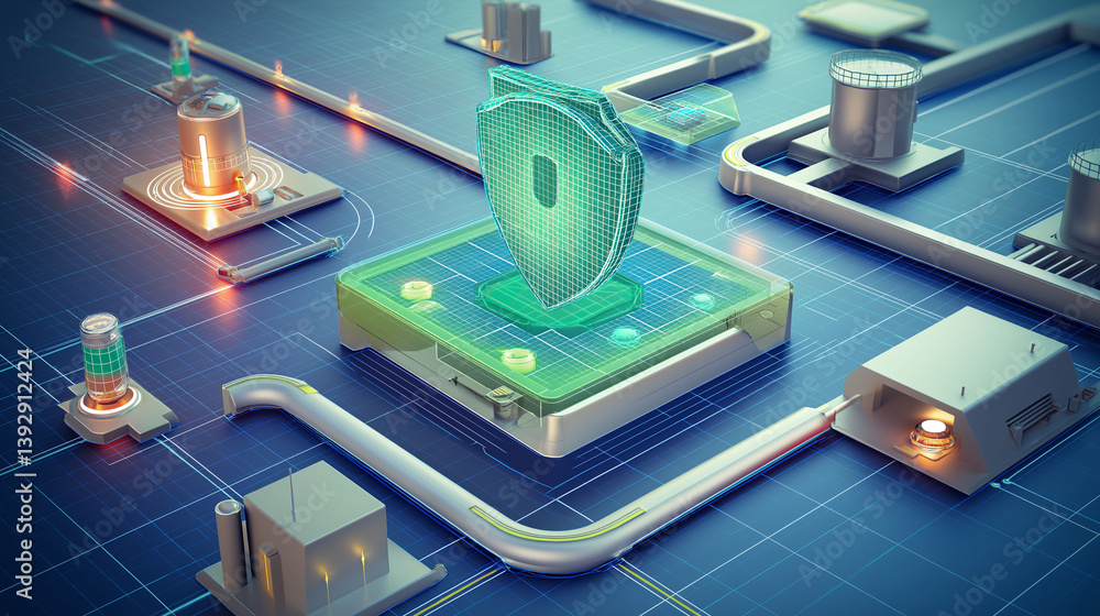 Poster critical infrastructure communication protection security cyber. critical infrastructure for secure 