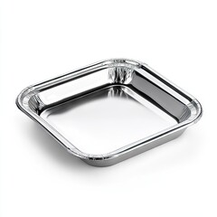 Square aluminum foil baking dish