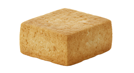 Natural wooden block ideal for creative crafts and educational projects