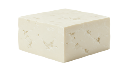 Plain white block object minimalist decor style